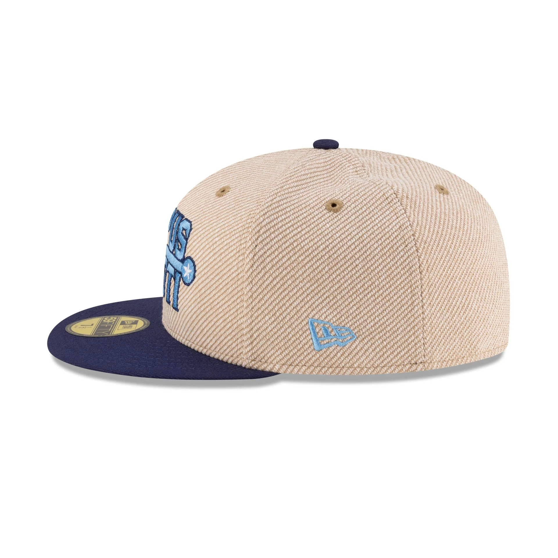 Corpus Cristi Hooks Terry Heather Tan 59FIFTY Fitted Hat
