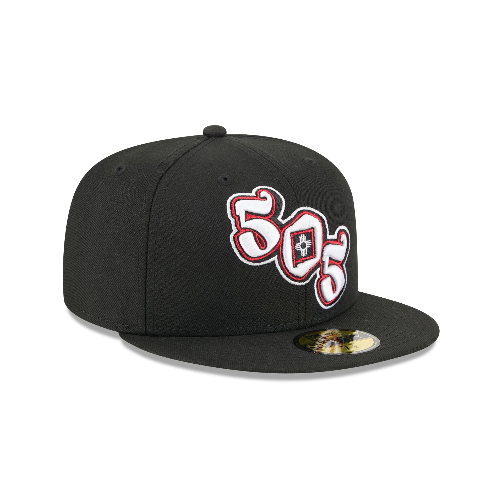 Albuquerque Isotopes Theme Night Black 59FIFTY Fitted Hat