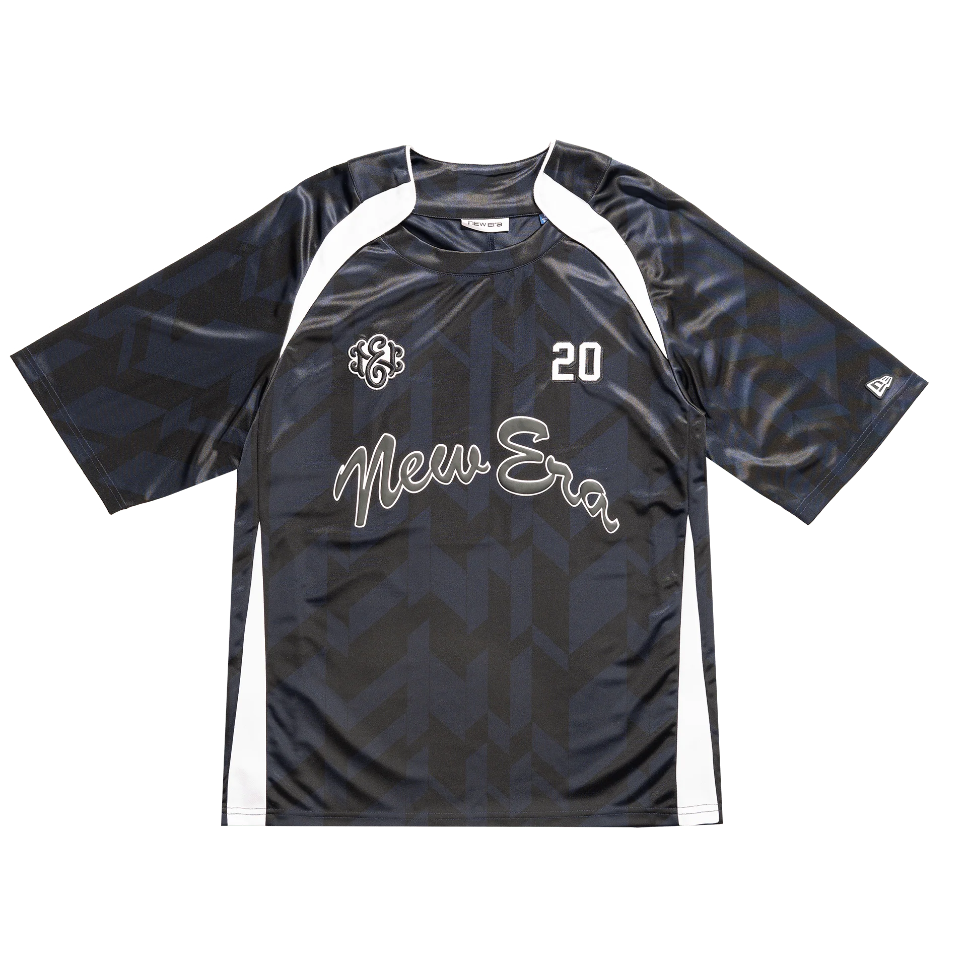 New Era Branded Advantage Printed Navy Soccer Jersey
