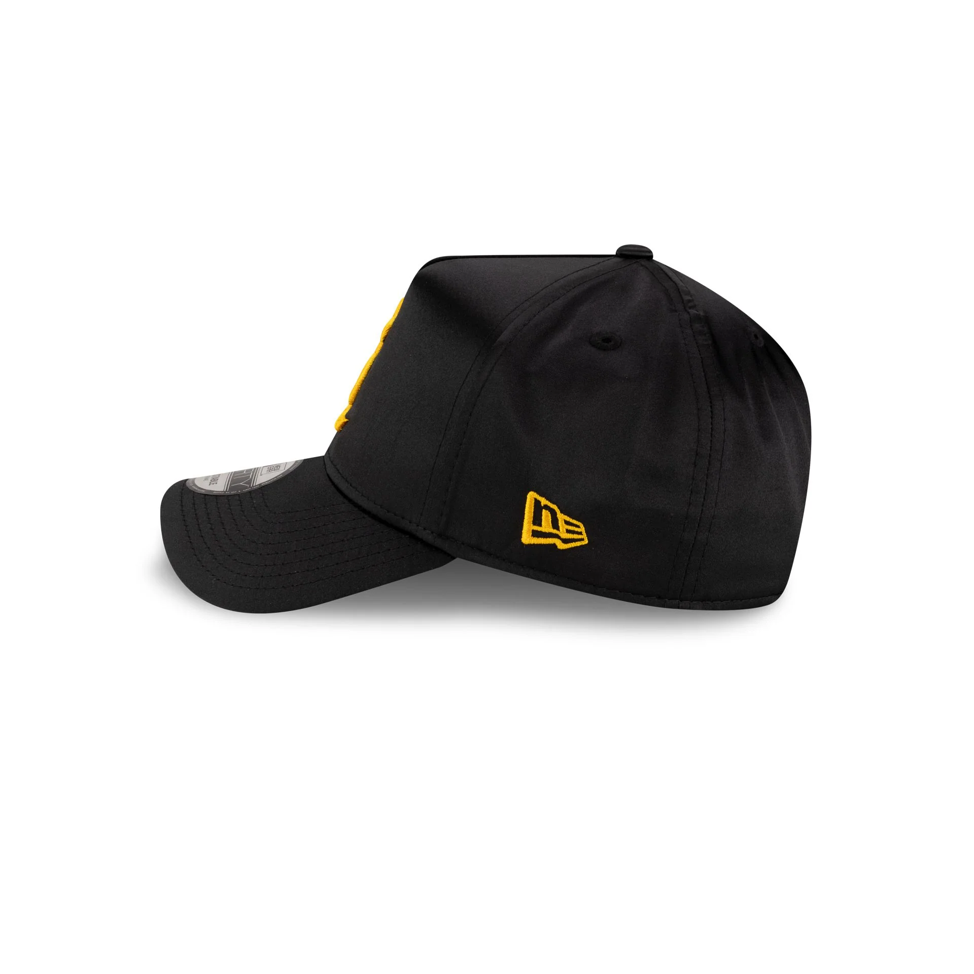 Salt Lake Bees Black Satin 9FORTY A-Frame Snapback Hat