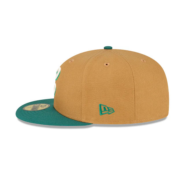 Eugene Emeralds Wheat 59FIFTY Fitted Hat