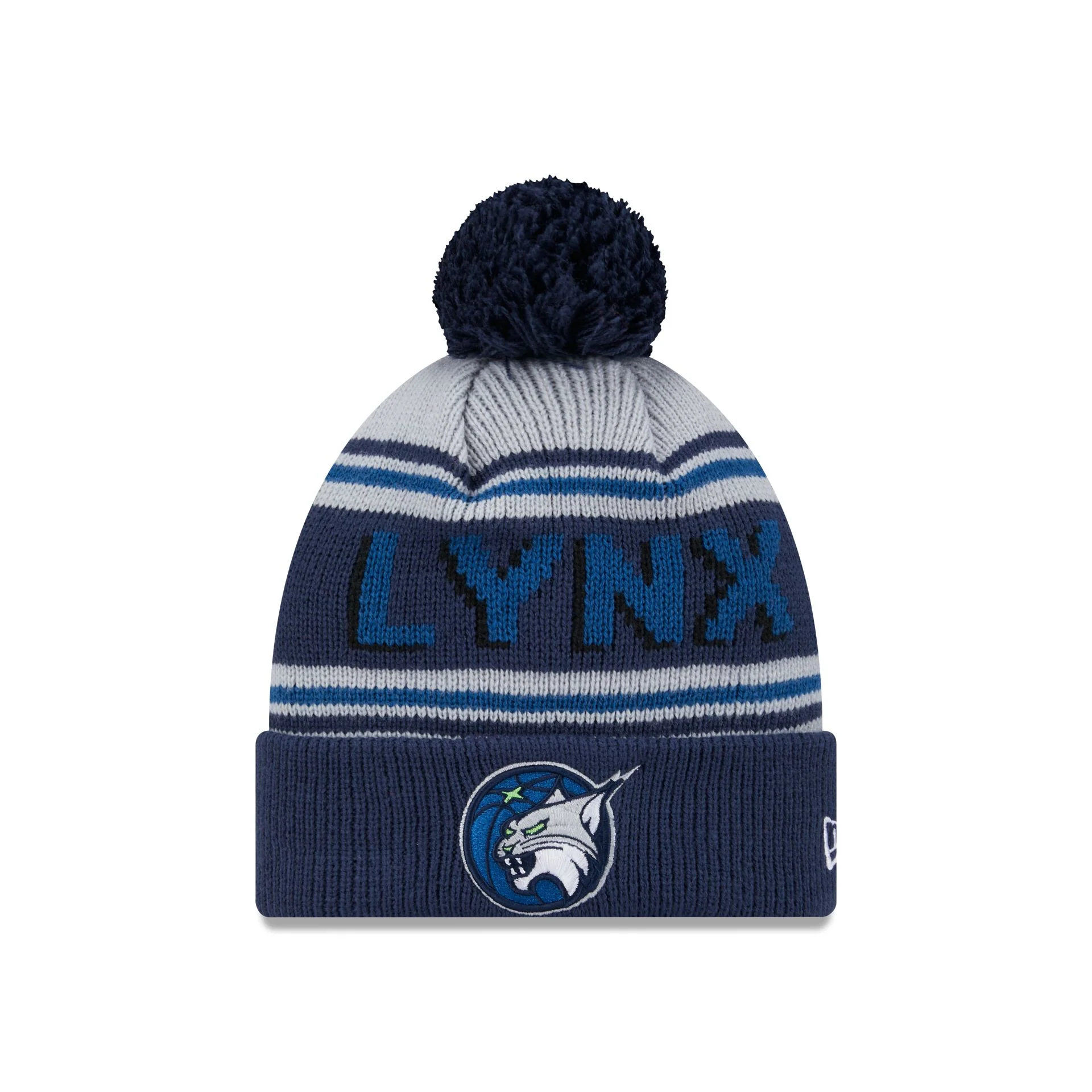 Minnesota Lynx 2024 Team Pom Knit Hat