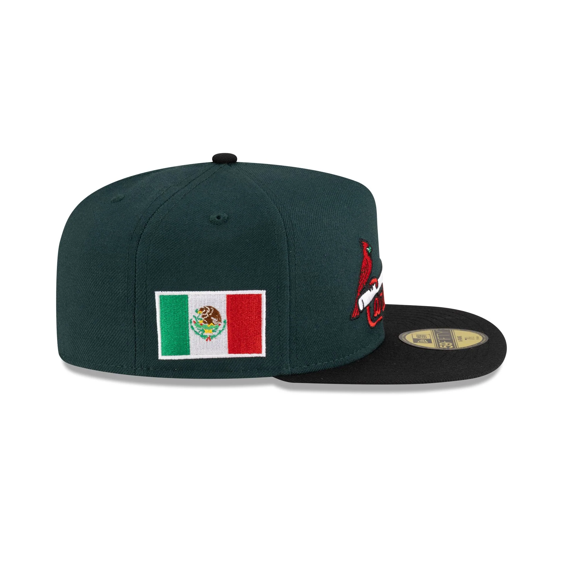 Just Caps Cinco de Mayo Springfield Cardinals 59FIFTY A-Frame Fitted Hat