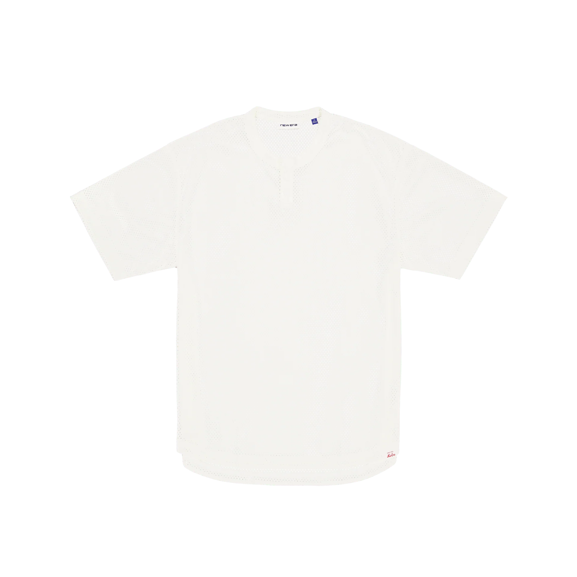 Galvin 2-Button College White Henley Jersey