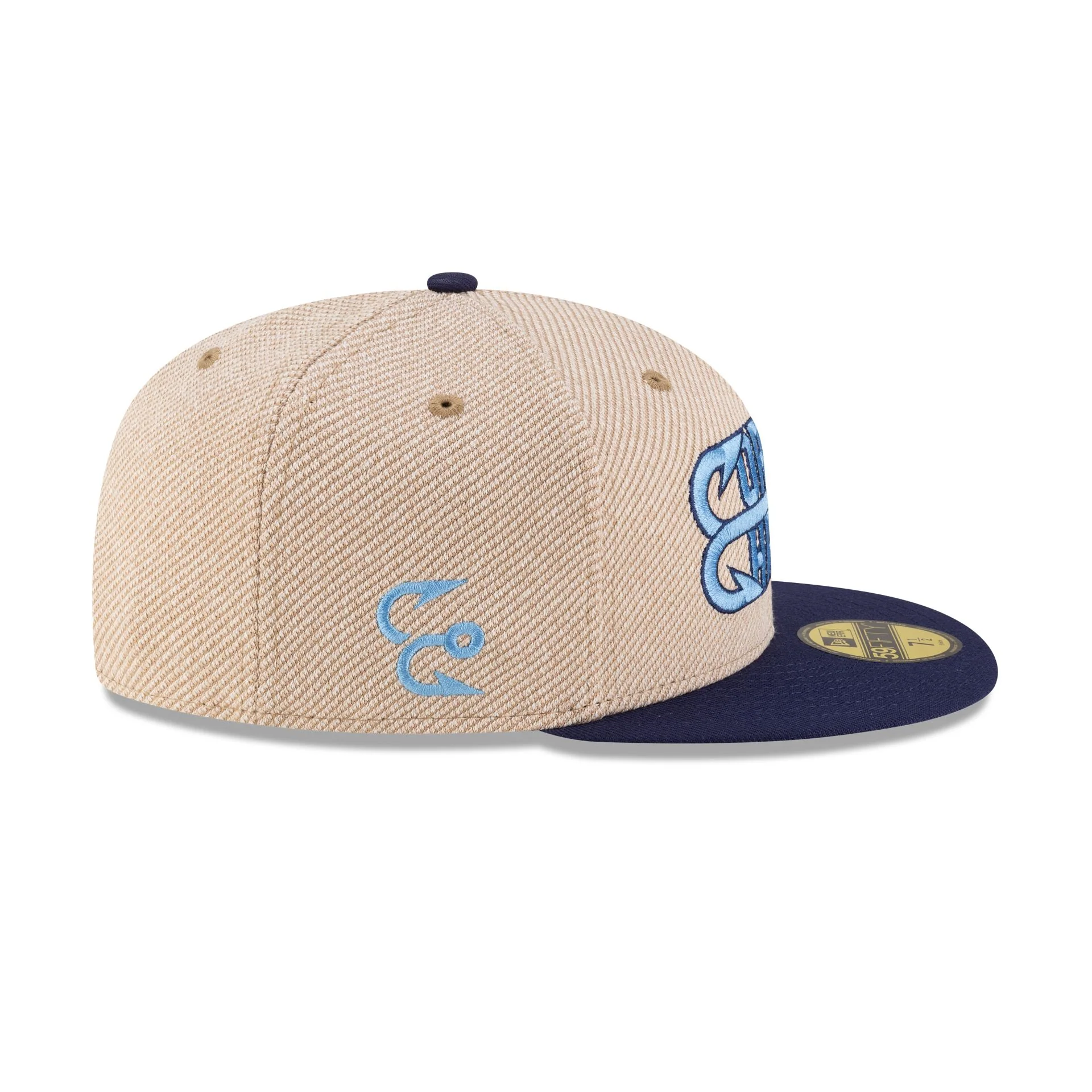 Corpus Cristi Hooks Terry Heather Tan 59FIFTY Fitted Hat