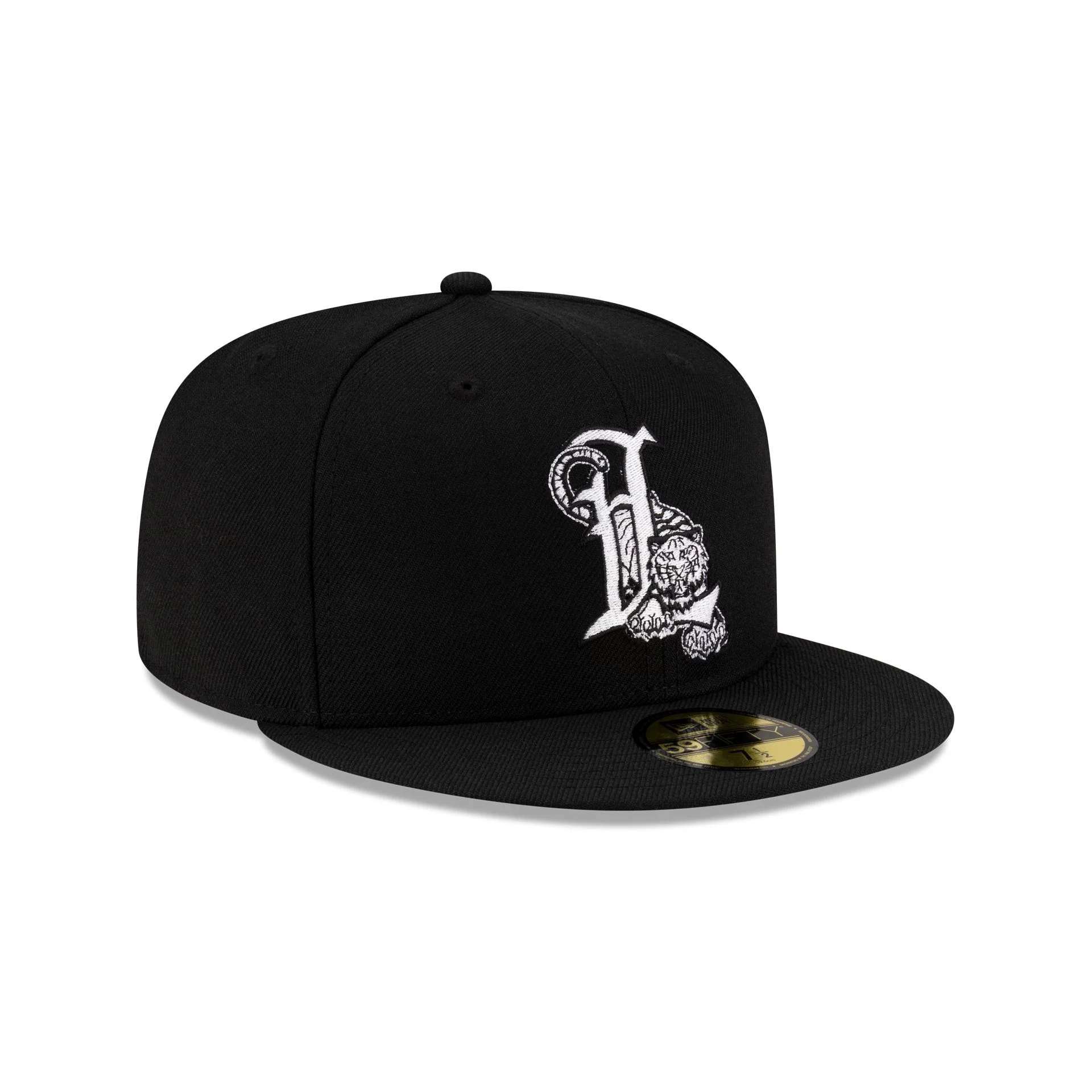 Just Caps Gothic Script Lakeland Flying Tigers 59FIFTY Fitted Hat