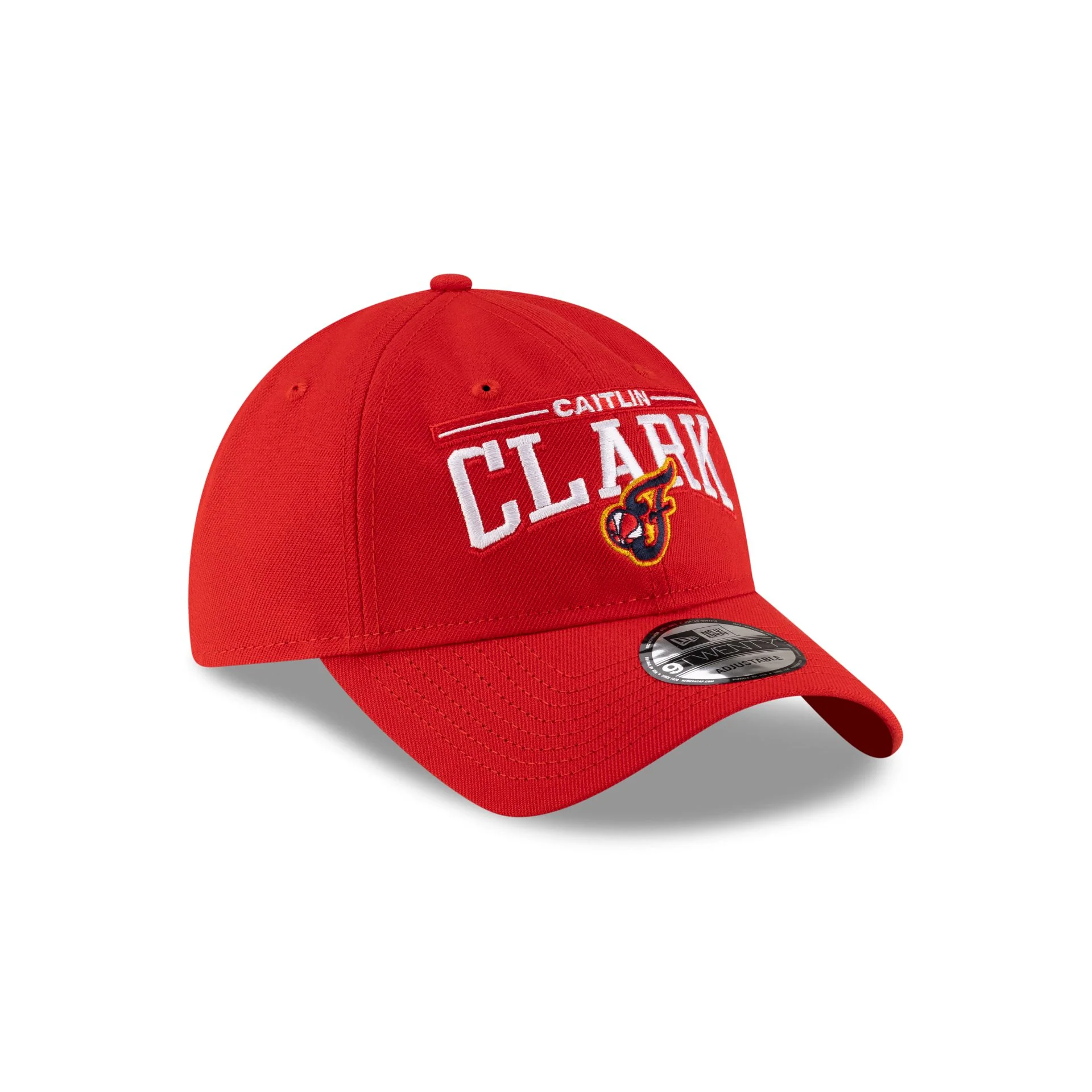 Indiana Fever Caitlin Clark Wordmark Red 9TWENTY Adjustable Hat