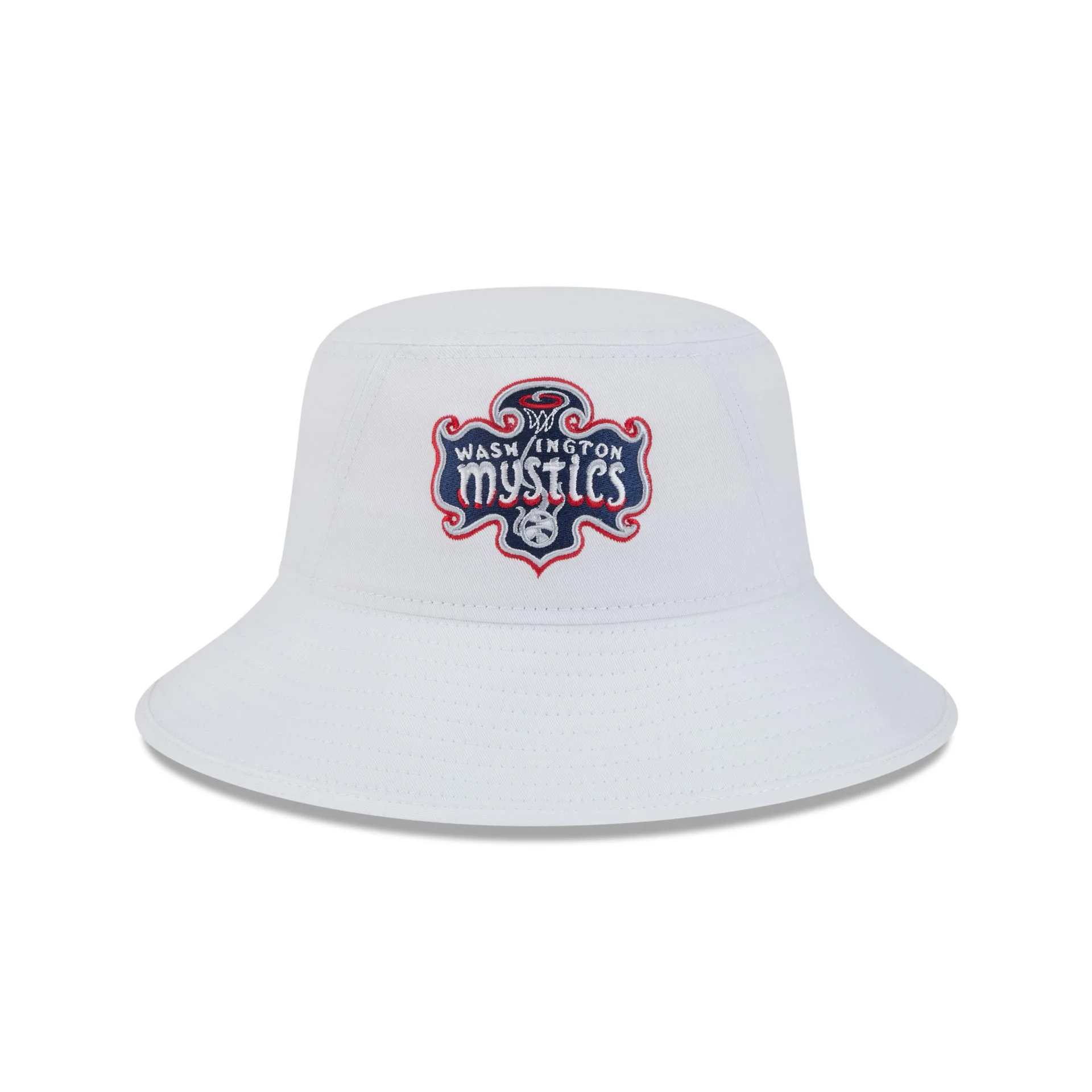 Washington Mystics Optic White Bucket Hat