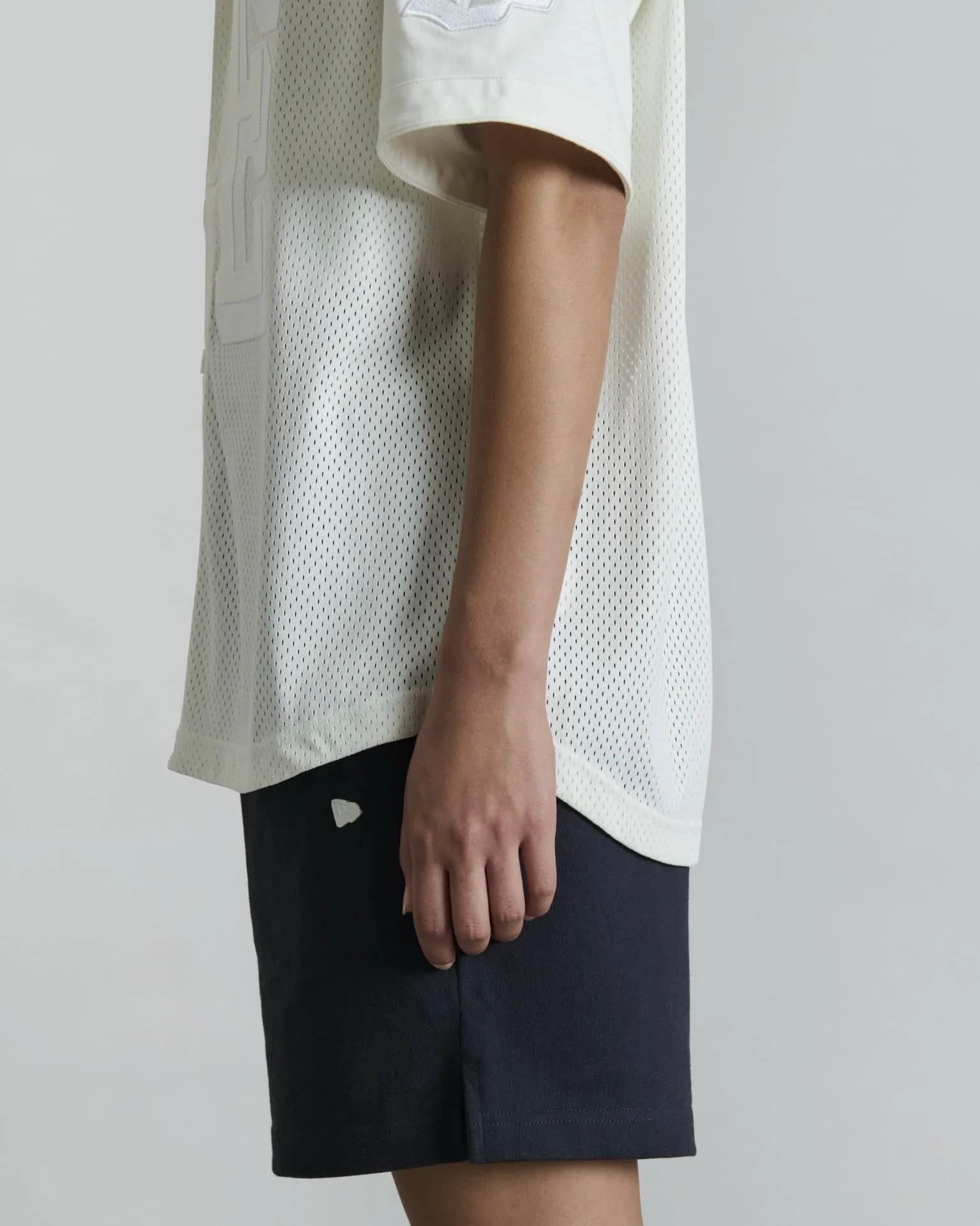 Warren College White Raglan Baseball Jersey