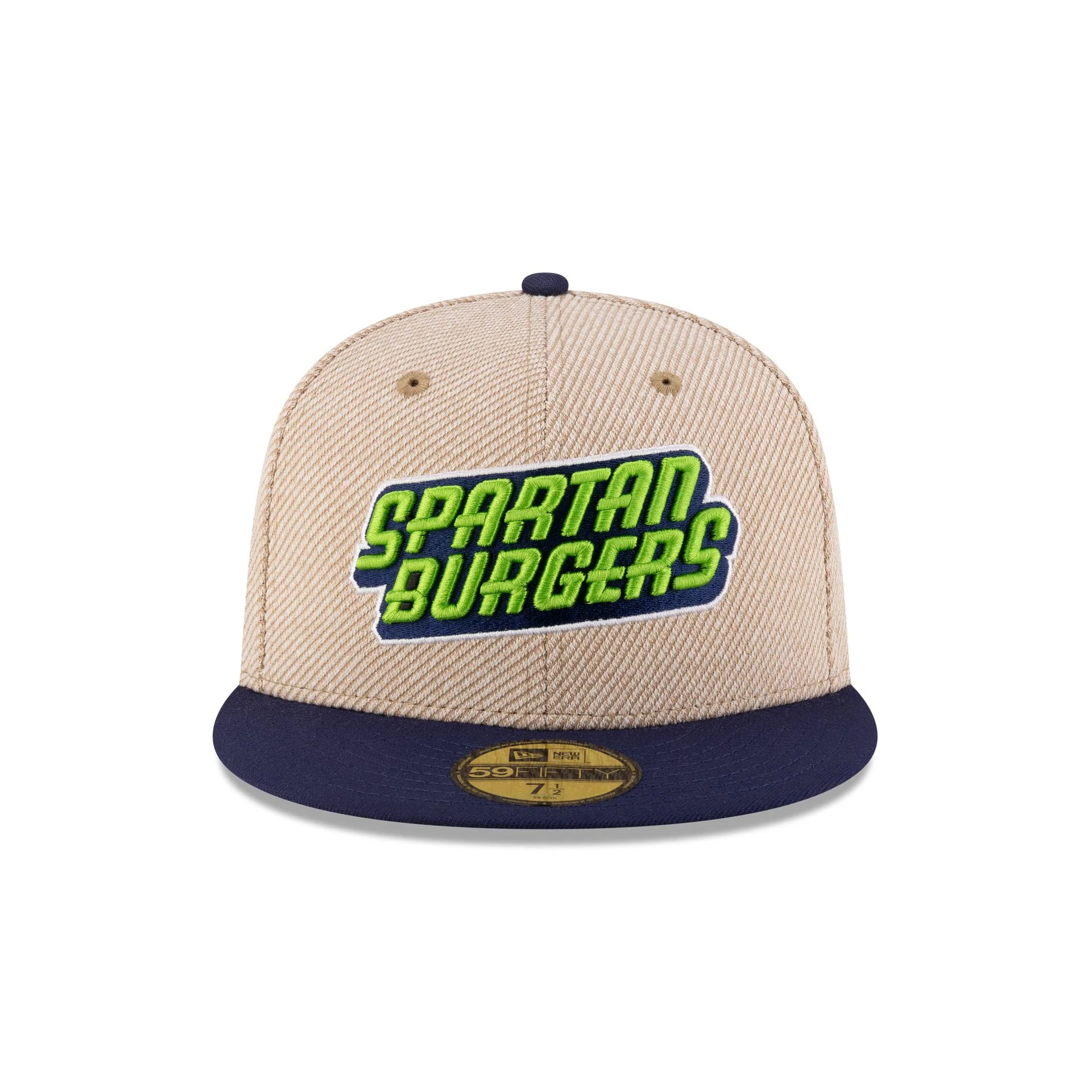 Hub City Spartanburgers Terry Heather Tan 59FIFTY Fitted Hat