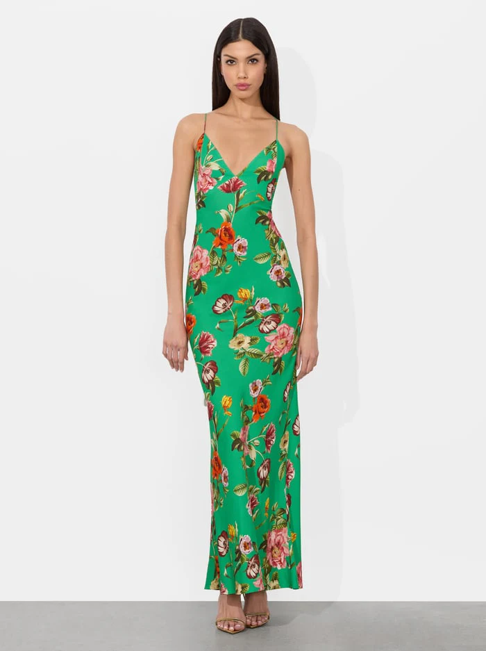 LOMA MAXI SLIP DRESS