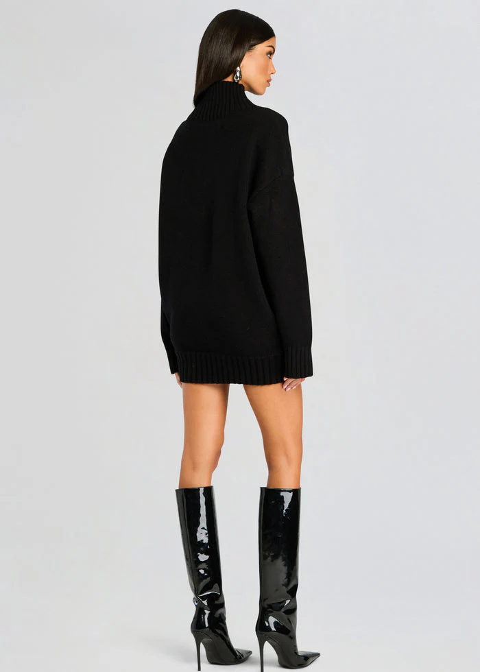 Dessa Chunky Knit Sweater Dress