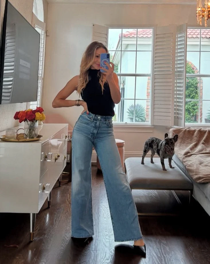 Alexa Wide Leg Jean