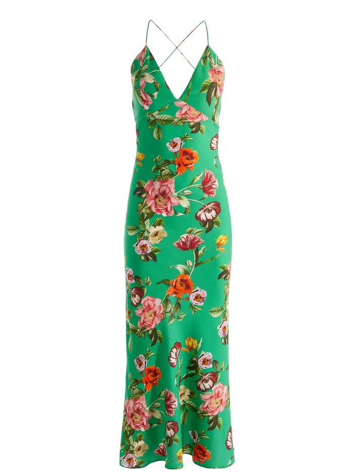 LOMA MAXI SLIP DRESS