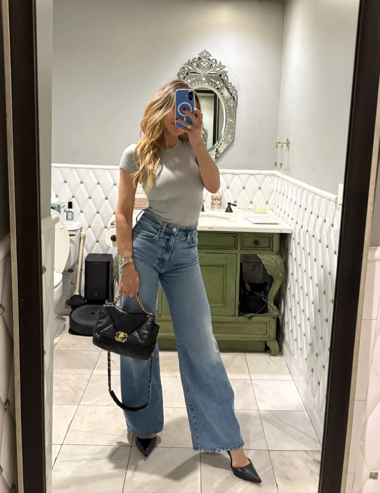 Alexa Wide Leg Jean