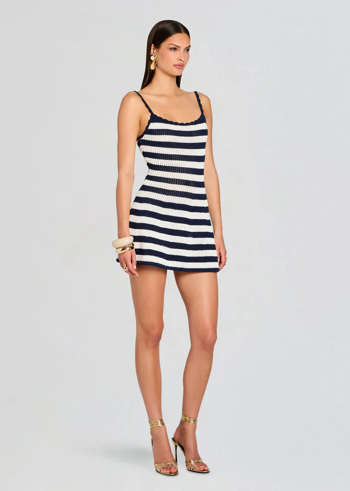 Sienna Crochet Mini Dress