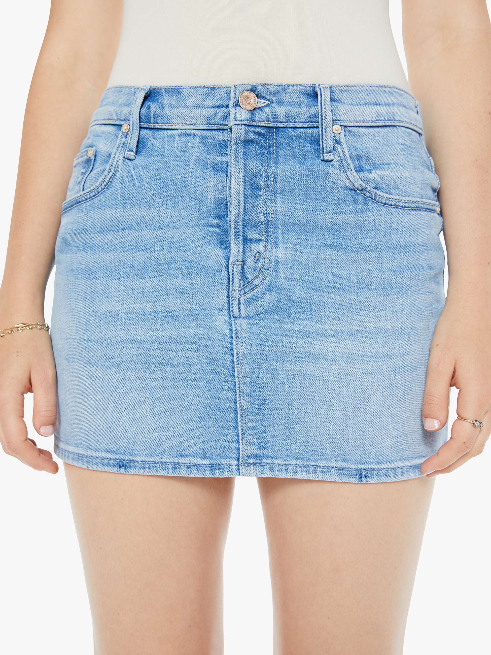 The Vagabond Mini Skirt - Tune In Tune Out