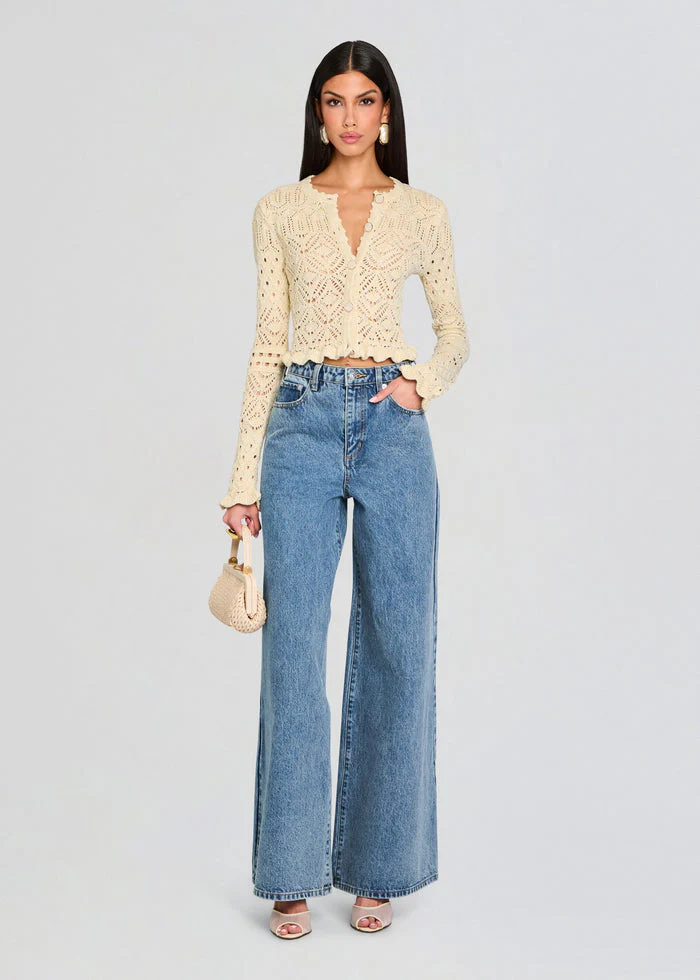 Lena Ultra Wide Leg Jeans