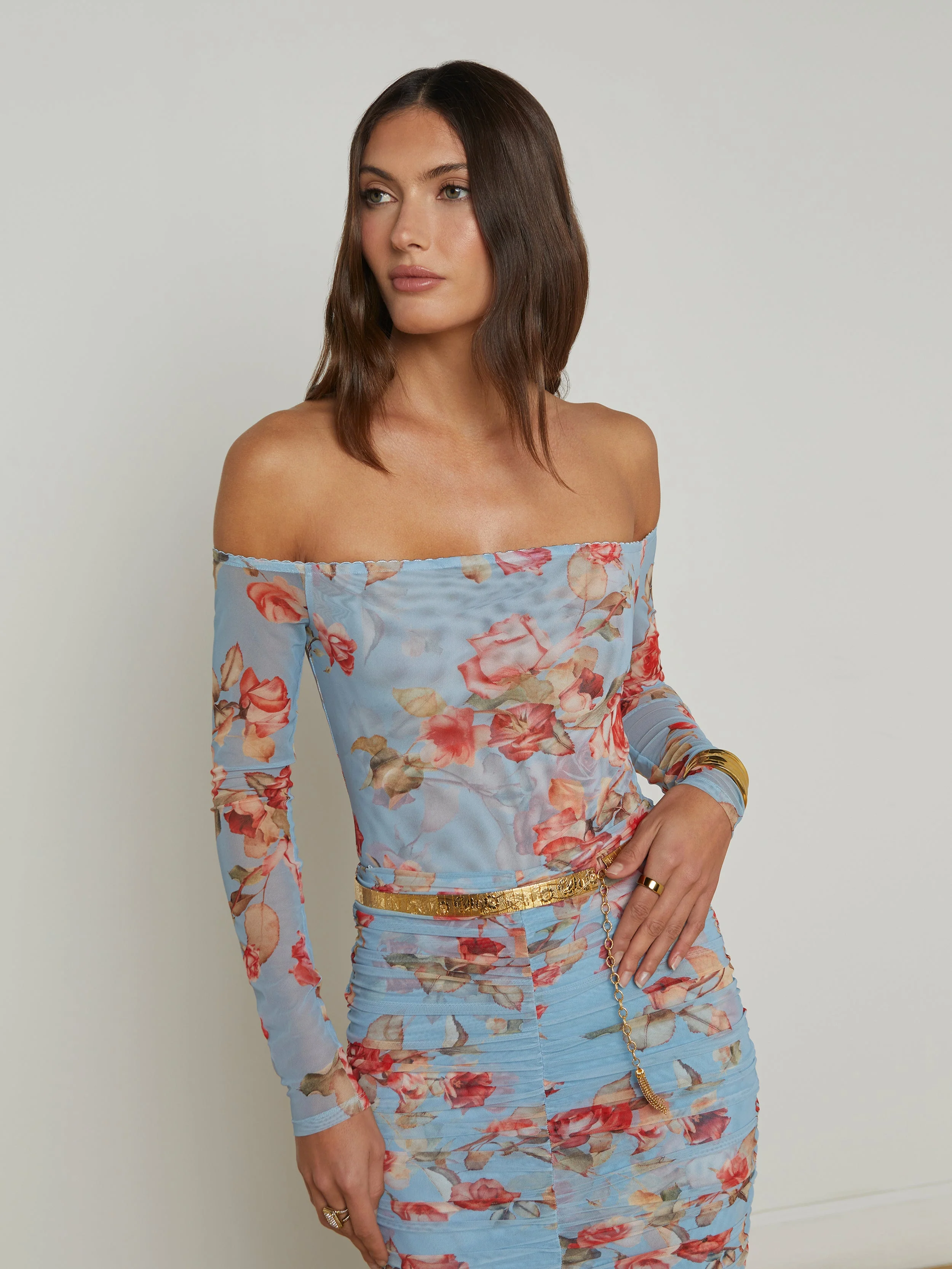 Peonie Off-The-Shoulder Bodysuit
