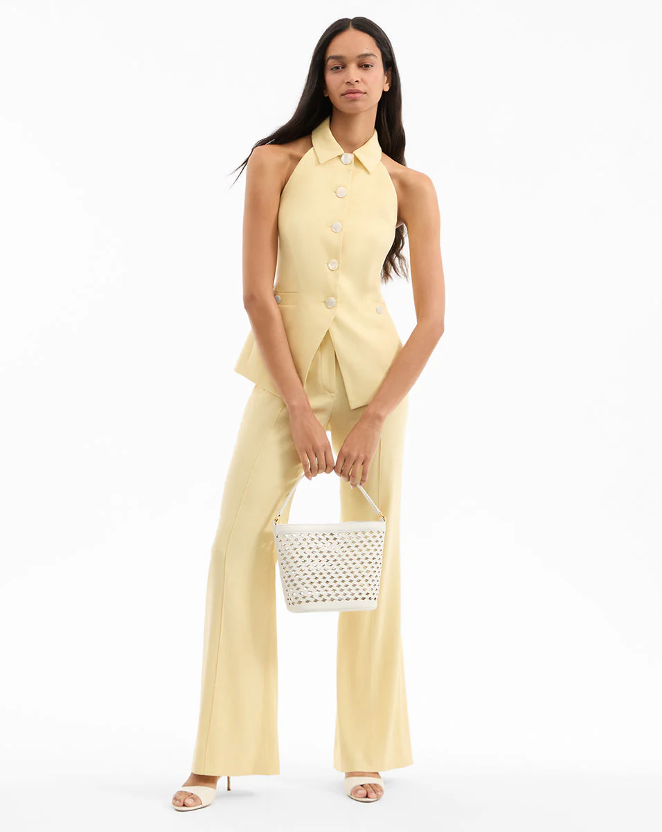 Komi Stretch-Linen Pant