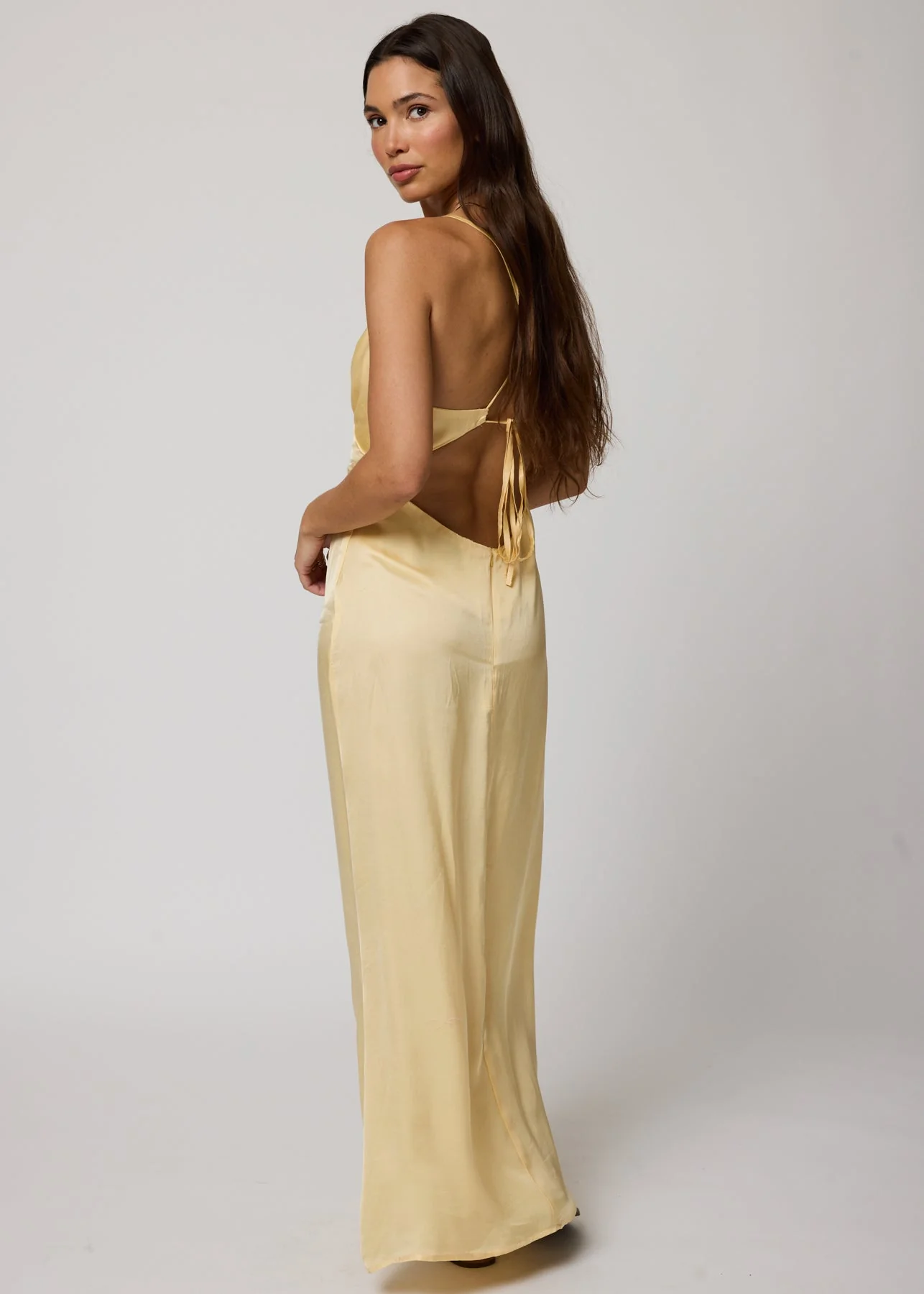 Silky Lucia Maxi Dress