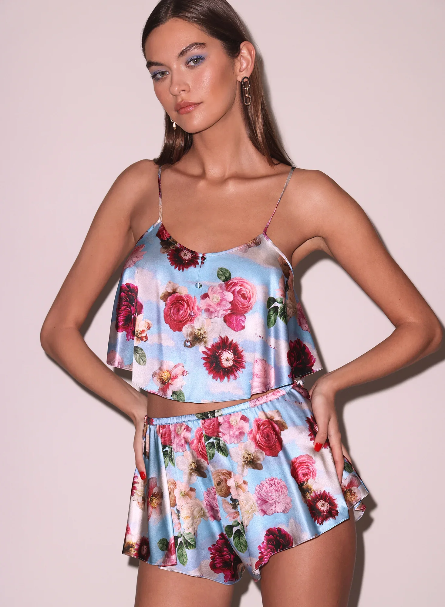 Luxe Flutter Cami - Dreamy Floral