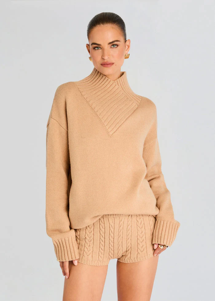 Dessa Chunky Knit Sweater Dress