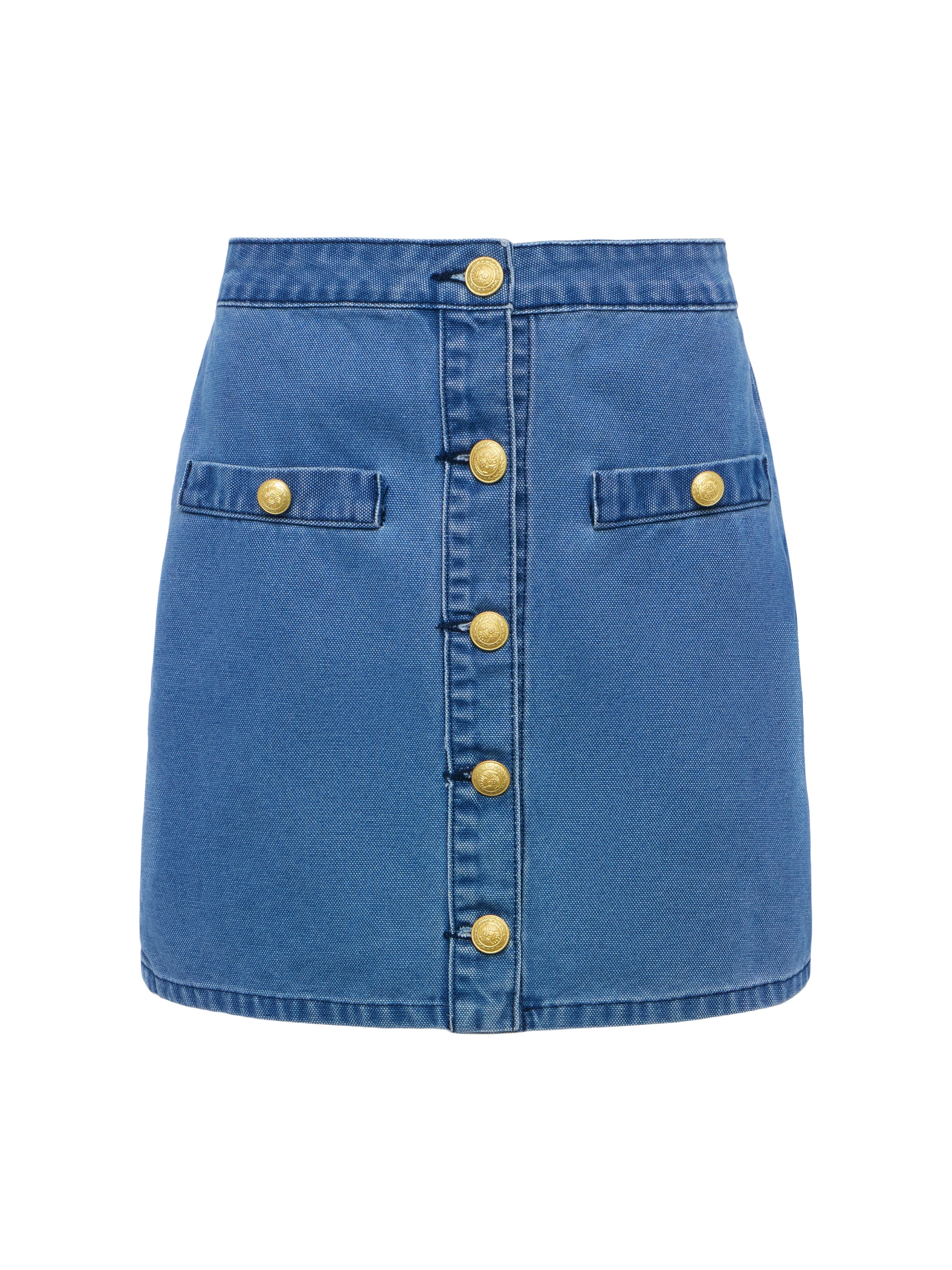 Kris Denim Mini Skirt - La Jolla