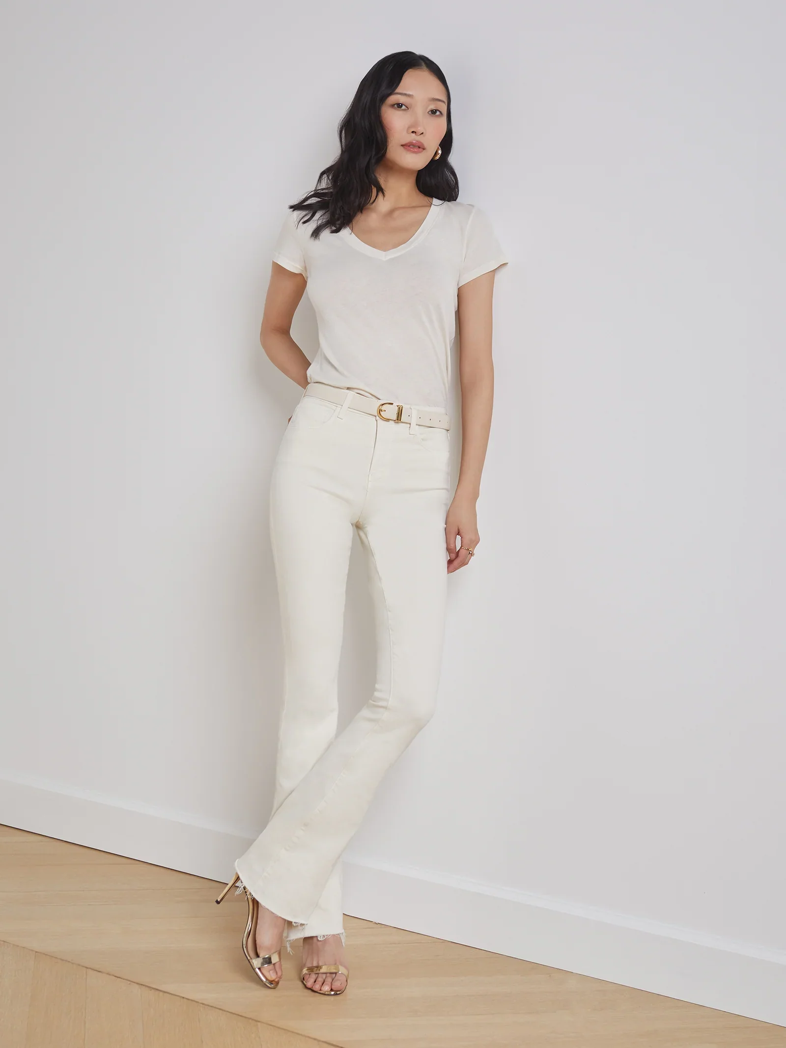 Ruth Straight Leg Jean - Vintage White