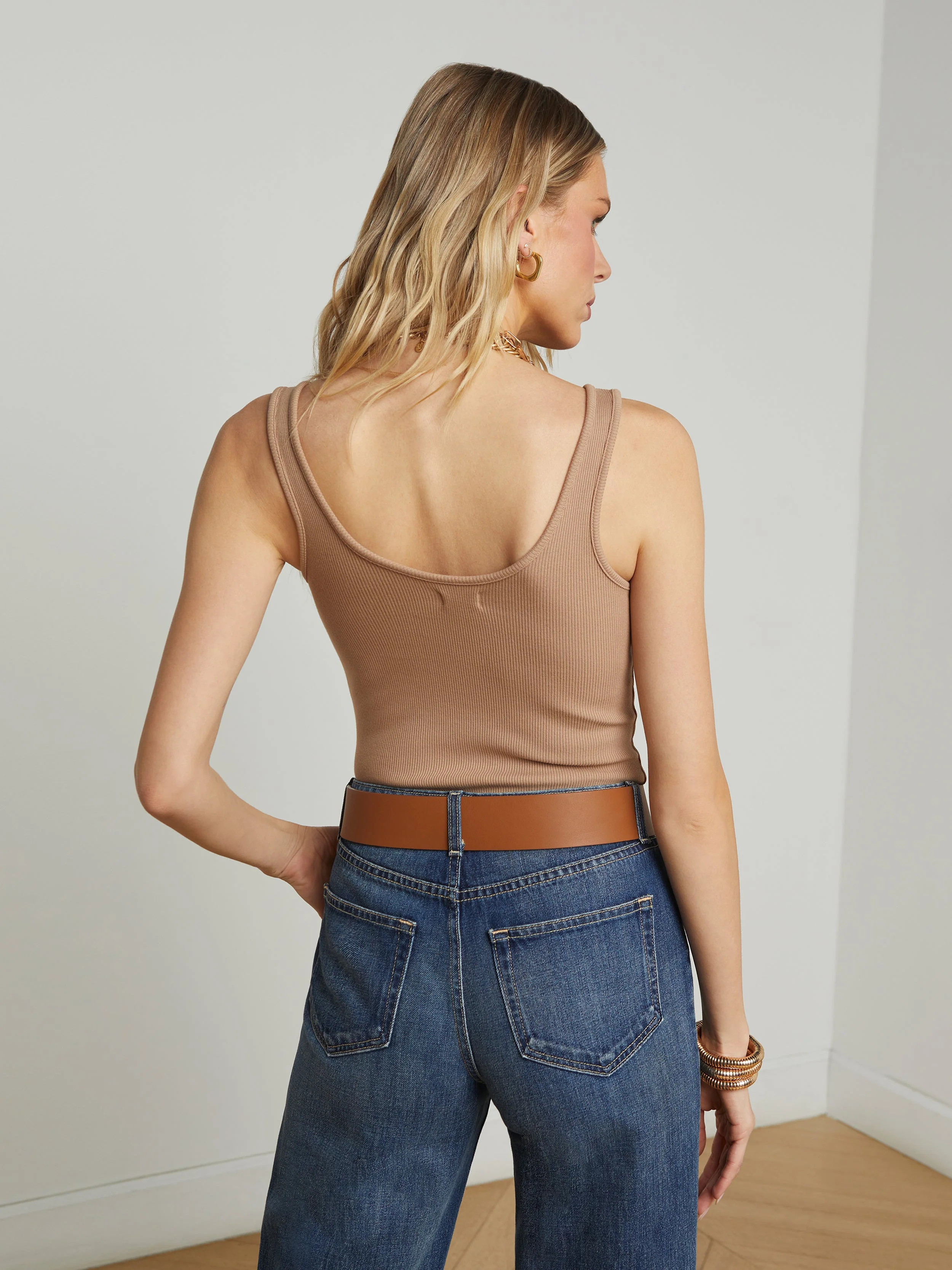 Nica Scoopneck Bodysuit