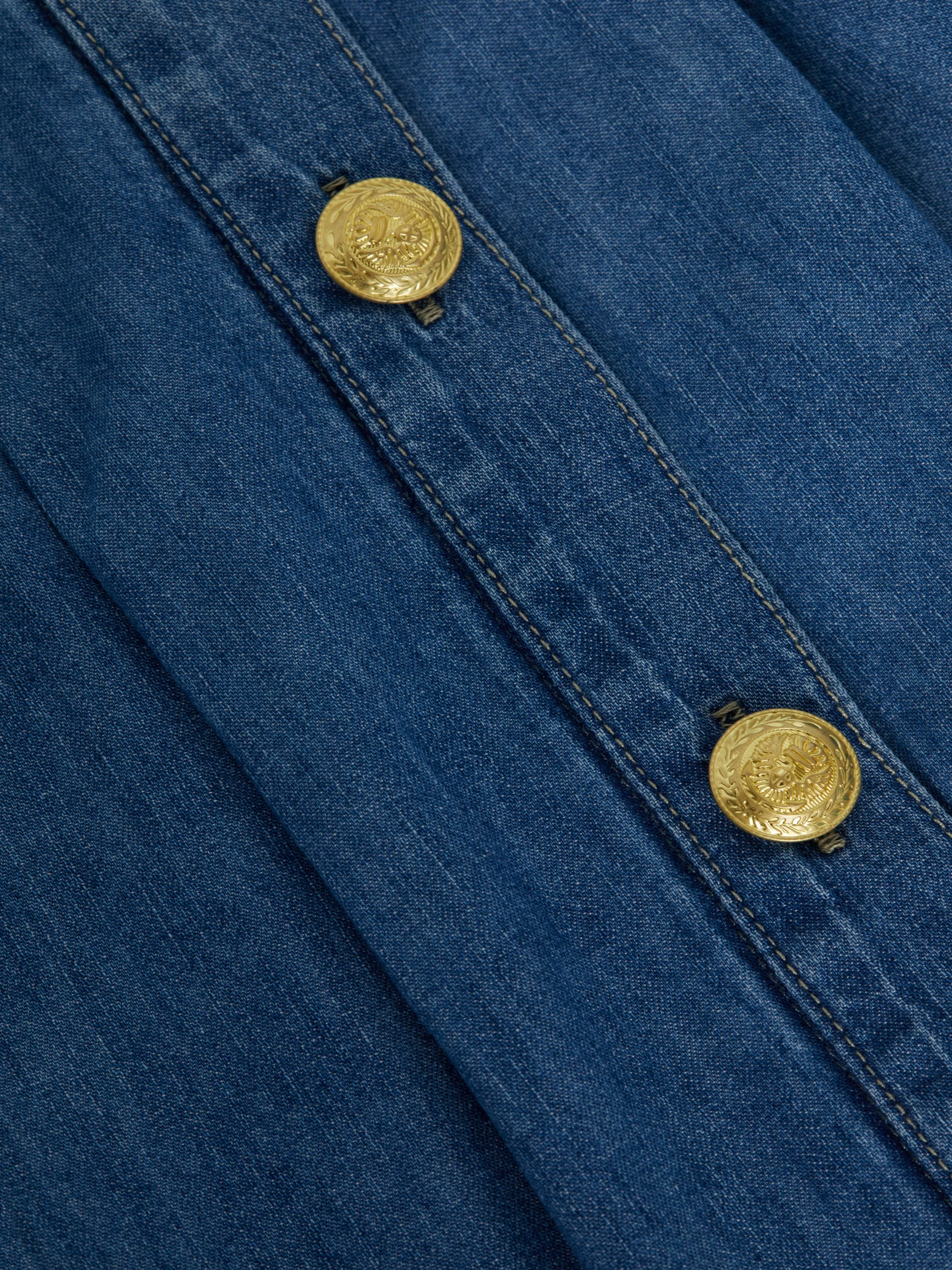 Esmeralda Chambray Dress