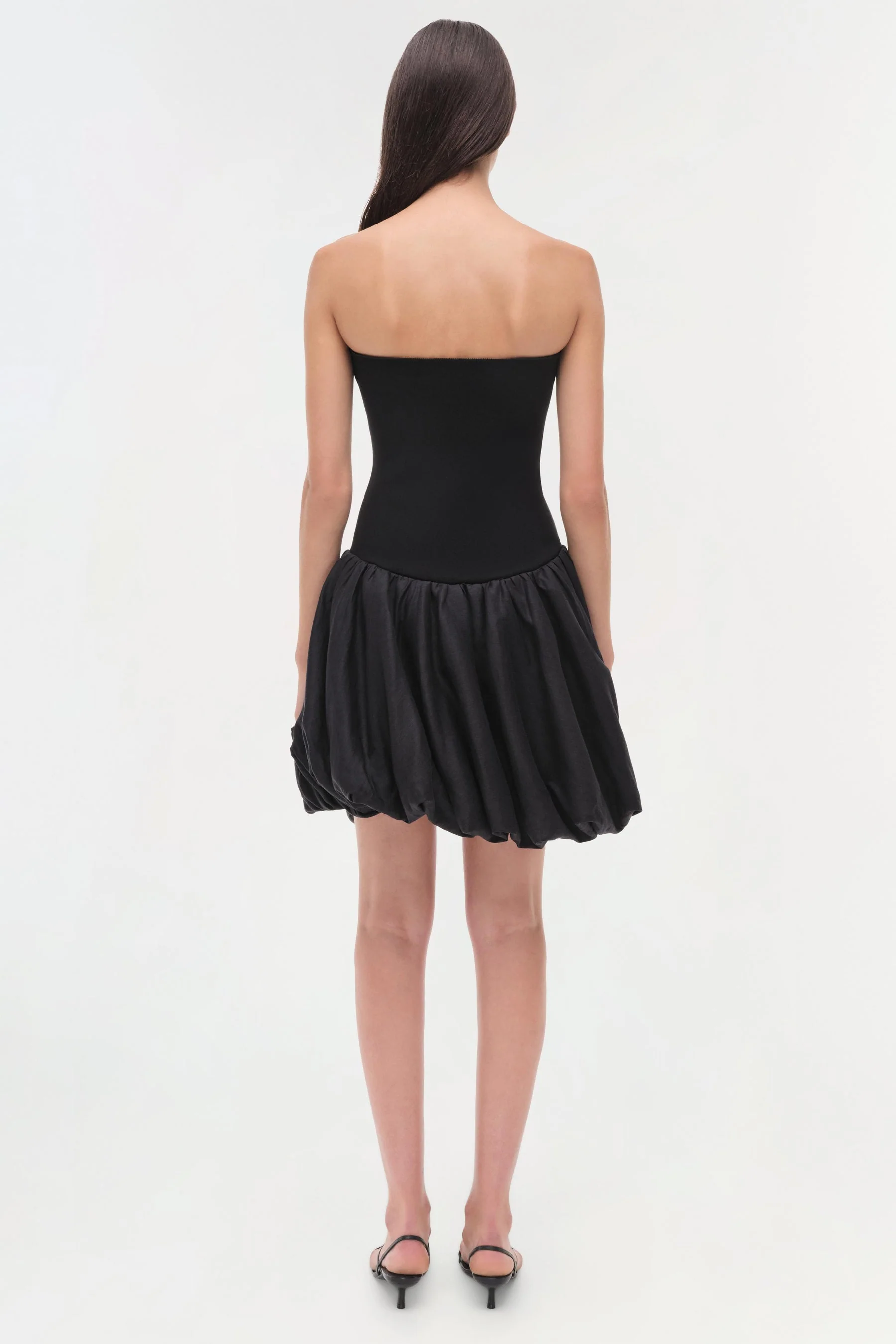 Pollie Strapless Combo Mini Dress
