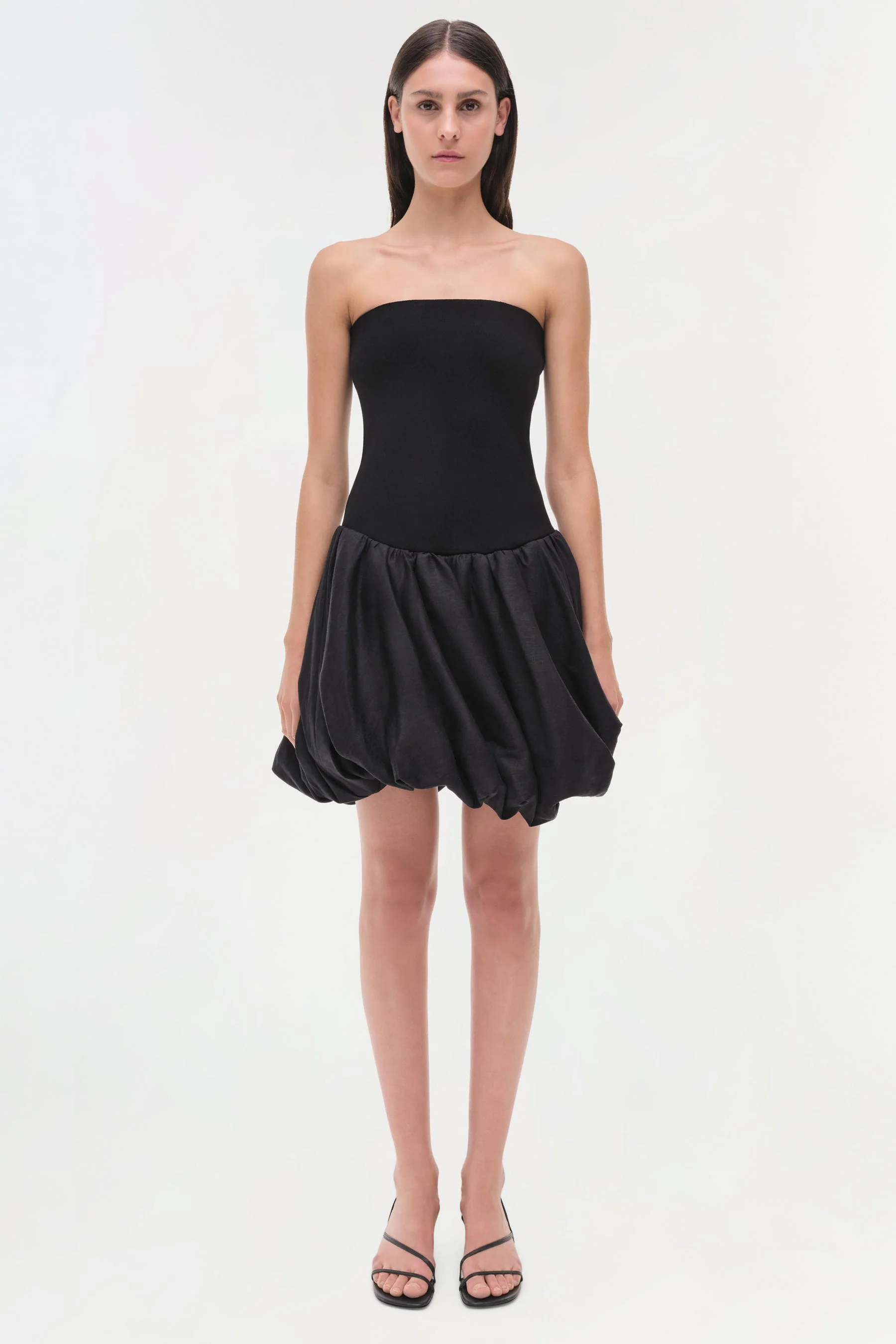 Pollie Strapless Combo Mini Dress