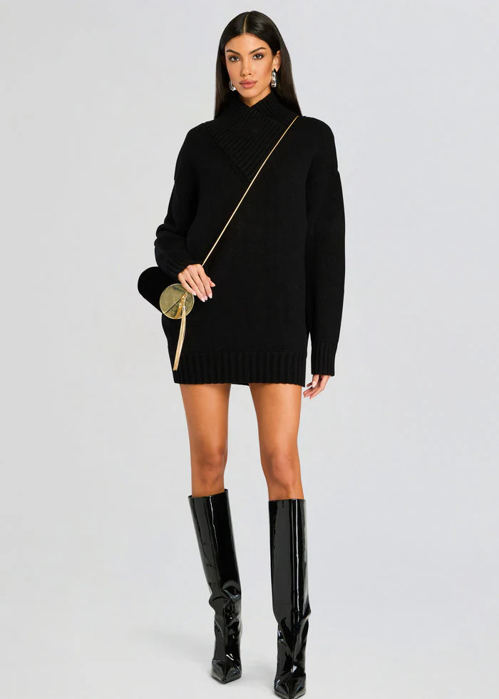 Dessa Chunky Knit Sweater Dress