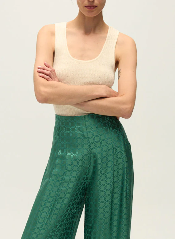 Sandra Knit Tank - Off White