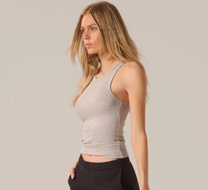 Rachel Tank - Heather Grey