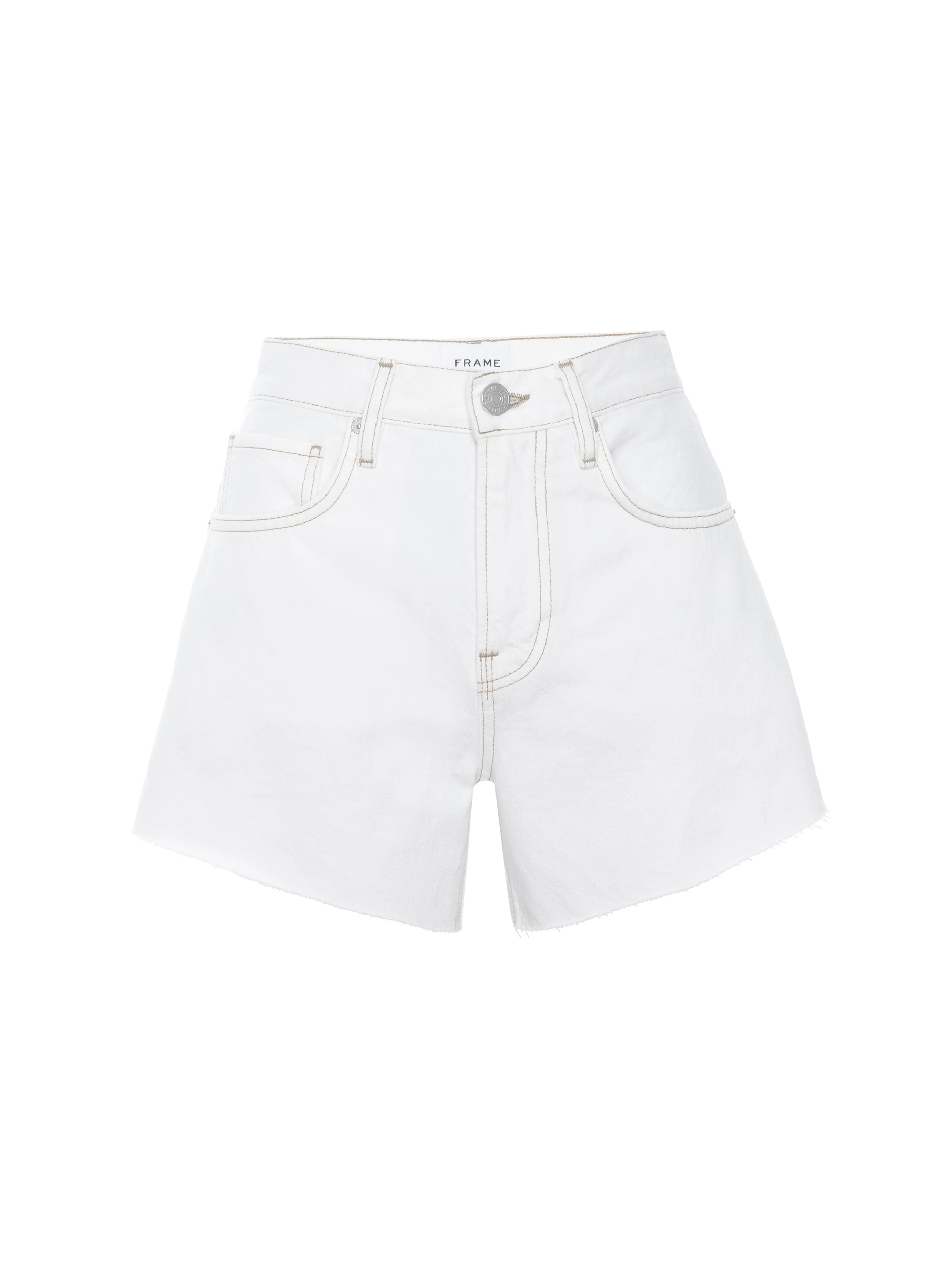 Le Super High Shorts Raw Fray