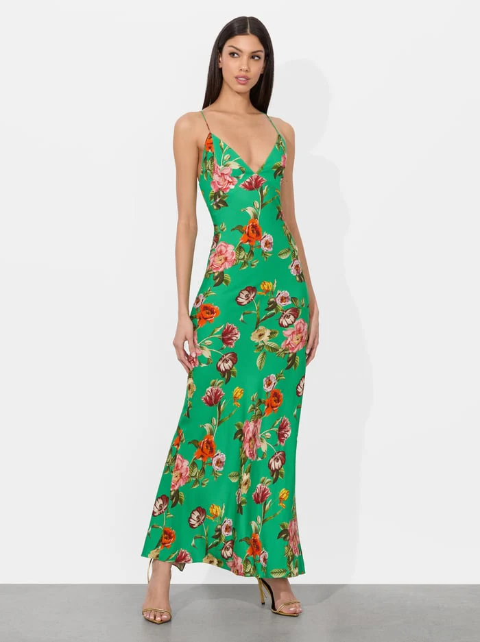 LOMA MAXI SLIP DRESS