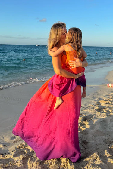 Rianne Dress - Coral Bay Sunset