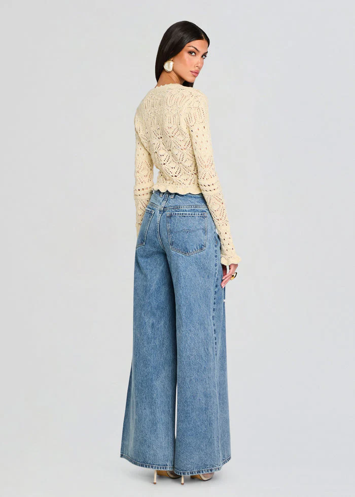 Lena Ultra Wide Leg Jeans