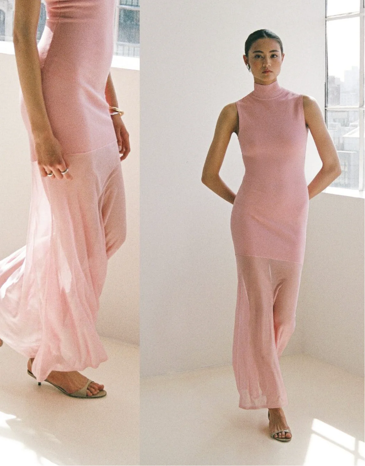 Amine Knit Maxi Dress