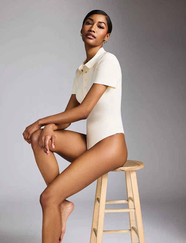 Neoprene Polo Bodysuit