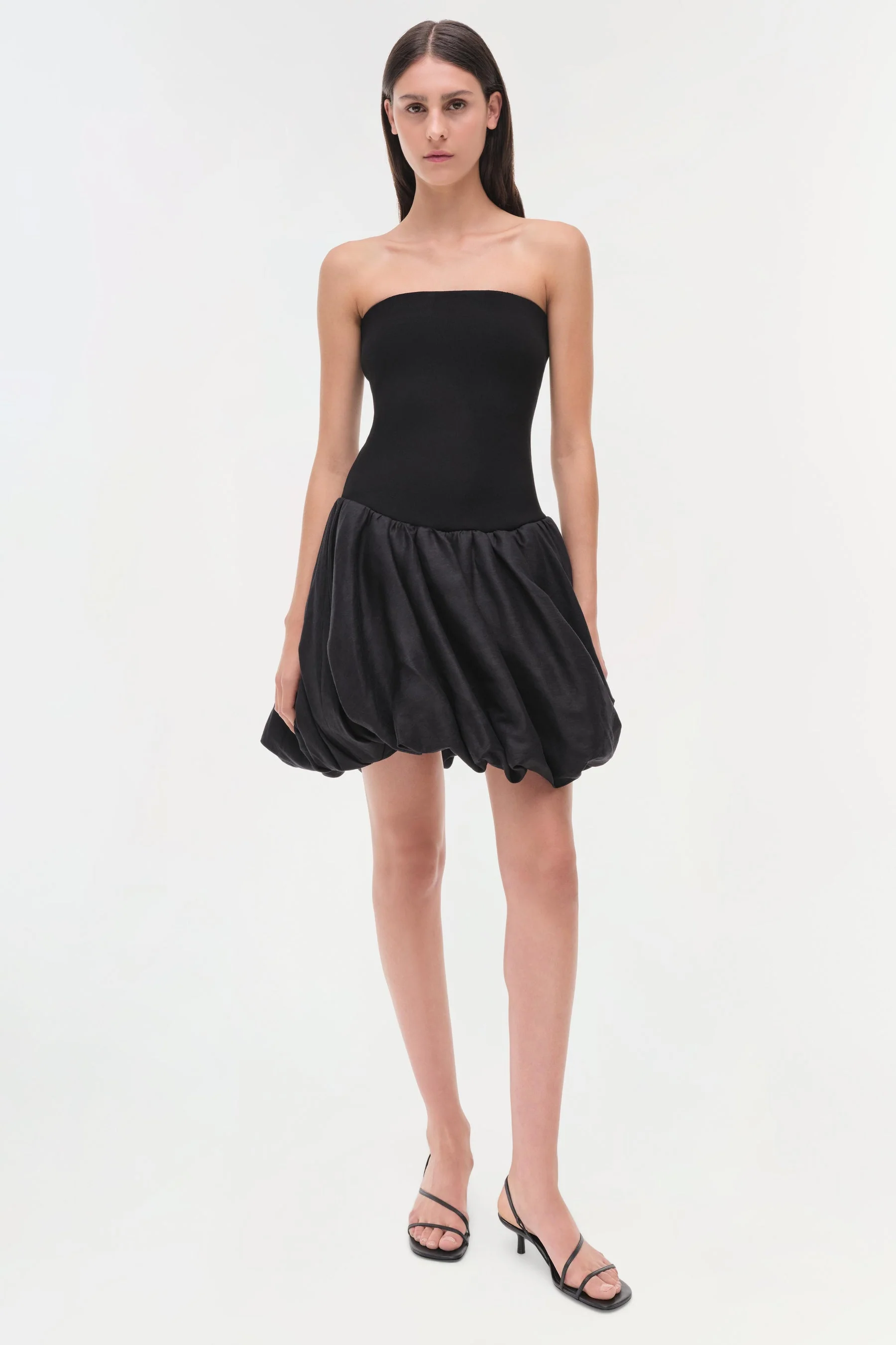 Pollie Strapless Combo Mini Dress