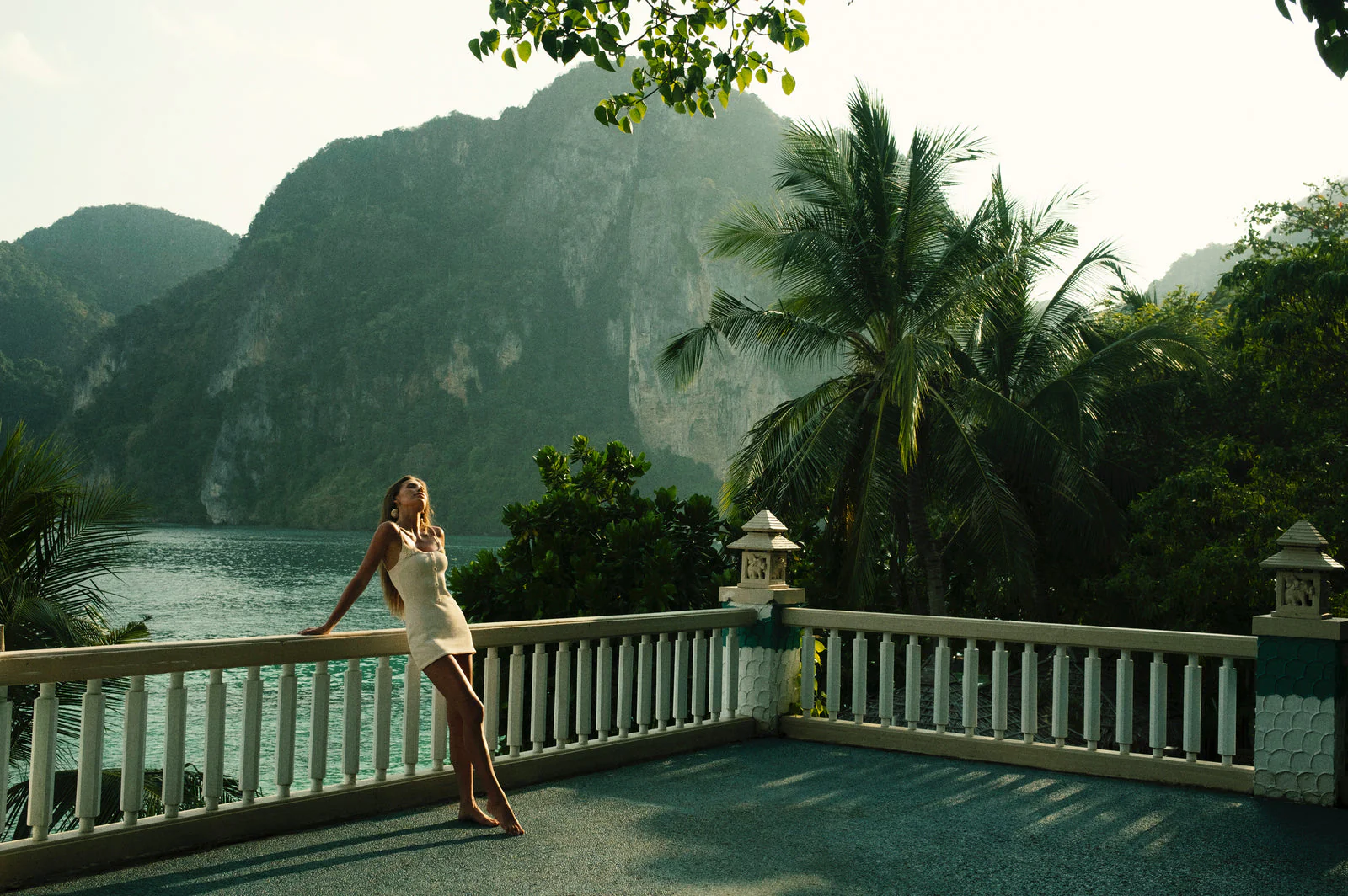 Hayes Dress - Textured Cream