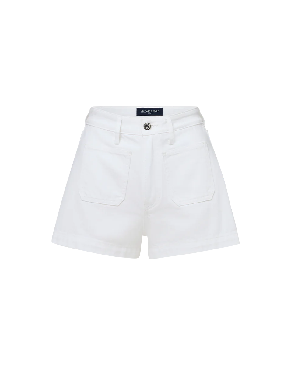 Timmi Denim Short with Patch Pockets