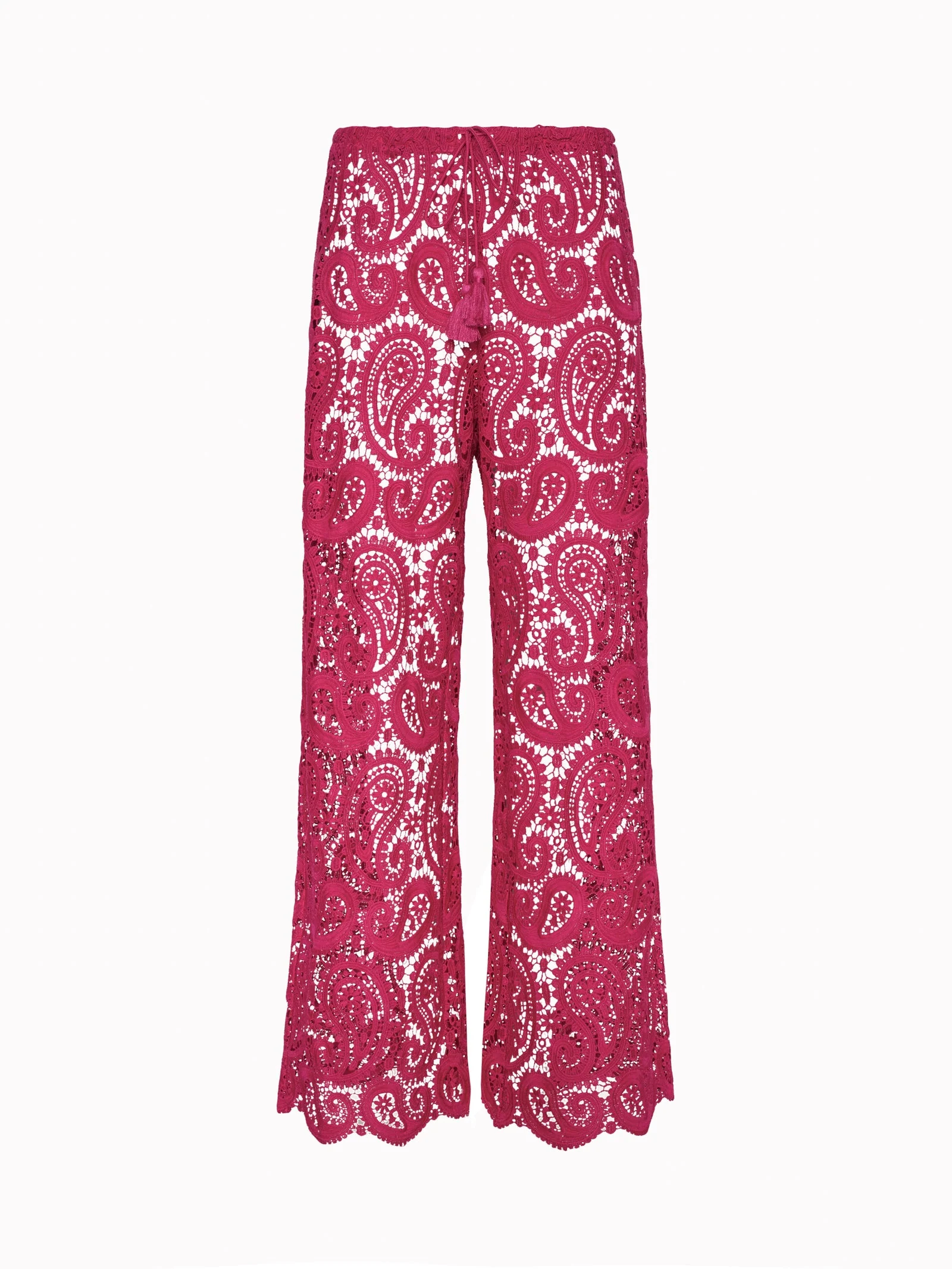 Geraldine Cover-Up Pant - Fuschia