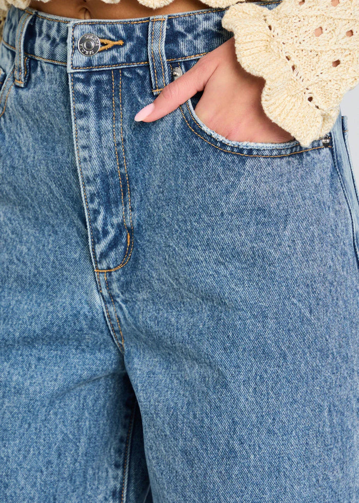 Lena Ultra Wide Leg Jeans