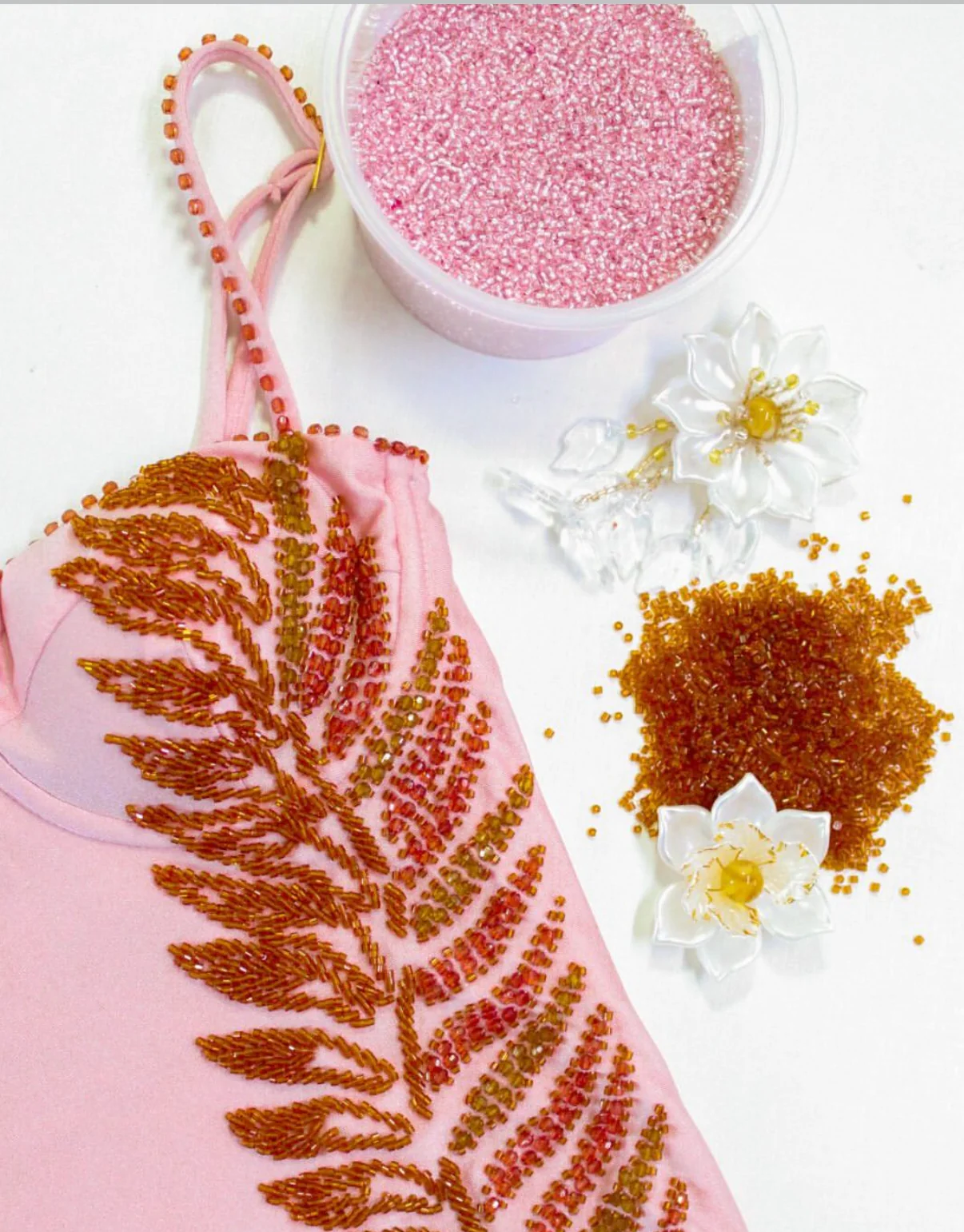 Lagoa Lycra Beaded One Piece