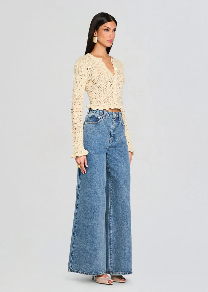 Lena Ultra Wide Leg Jeans