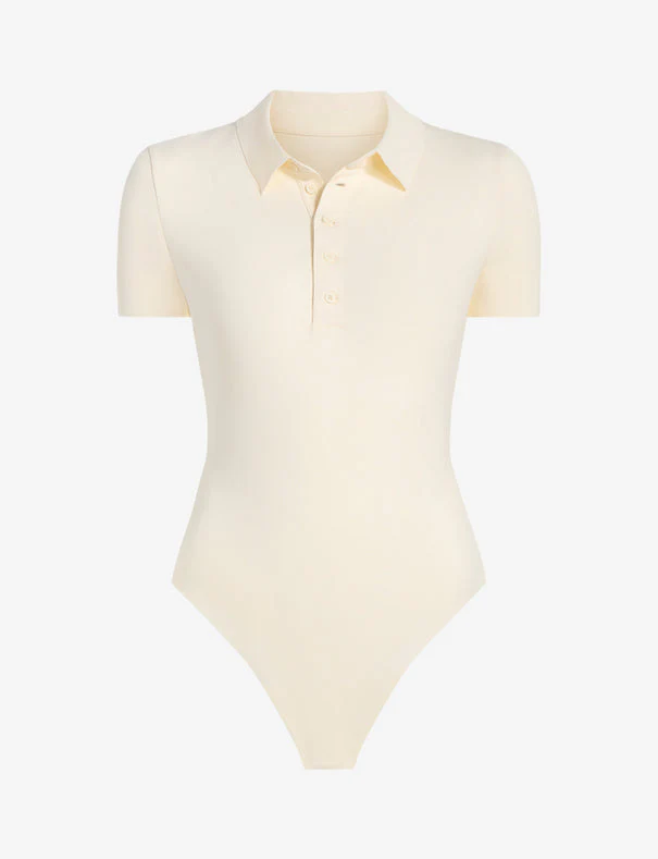 Neoprene Polo Bodysuit